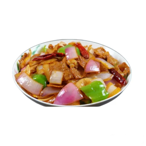 Stir-Fried Sliced Pork with Long Hot Pepper 小炒肉