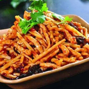 Shredded Pork with Hot Garlic Sauce 鱼香肉丝