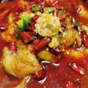 Poached Fish Filet in Hot Chilli Soup 水煮鱼