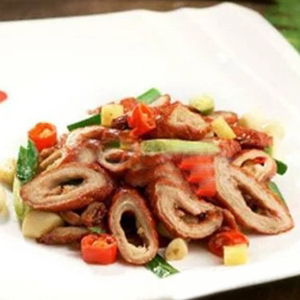 Stir-Fried Pig's Intestines 红烧大肠