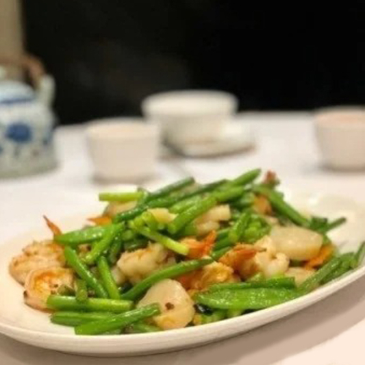 Stir-Fried Scallops & Shrimp in Spicy XO Sauce XO酱带子虾球