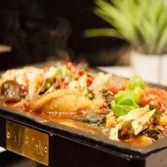 Spicy Grilled Tilapia with Hot & Sour Pickled Pepper 酸辣泡椒烤鱼