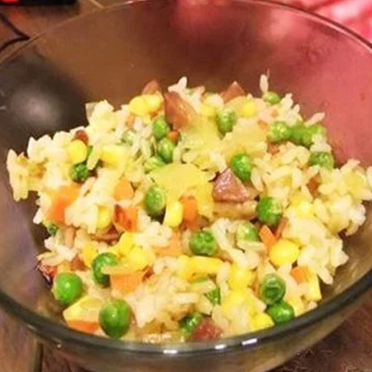 Vegetable Fried Rice 杂菜炒饭