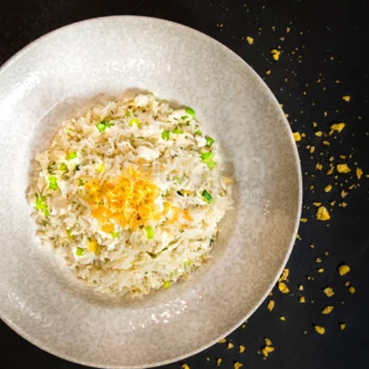 Conpoy with Egg Fried Rice 瑶柱蛋白炒饭