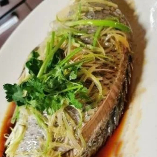 Steamed Tilapia 清蒸游水侧鱼