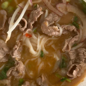 36A. Sate Peanut Beef Noodle Soup