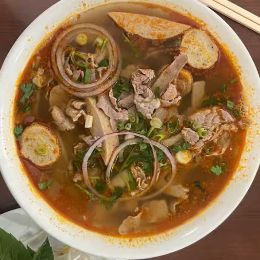 38. Spicy Hue Style Beef Noodle Soup