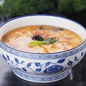 Tomato Egg Drop Soup