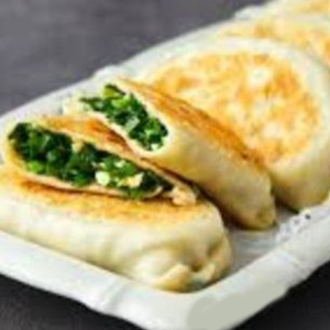 Stir-Fried Chinese Chives Flat Dumpling