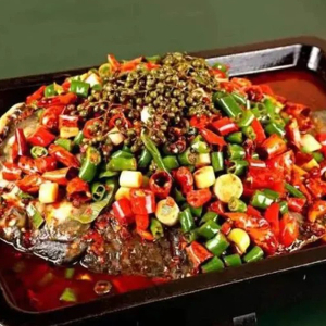 Grilled Whole Fish with Spicy Sauce