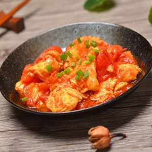 Stir-Fried Tomato with Scrambled Egg