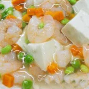 Tofu with Shrimp