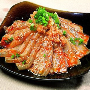 Sliced Pork with Chili Oil