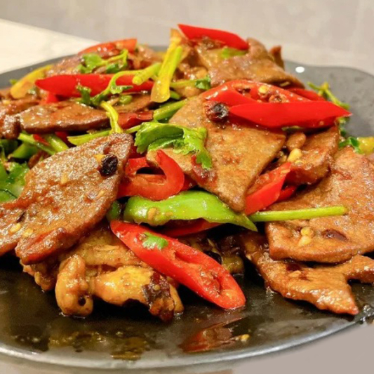 Spicy Pork Liver