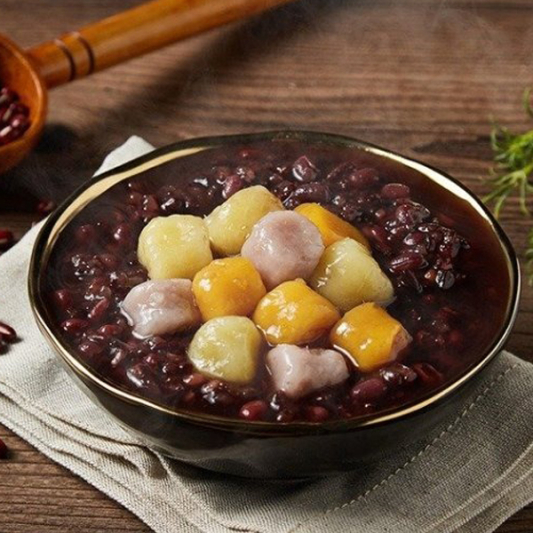 Taro Balls with Mashed Taro