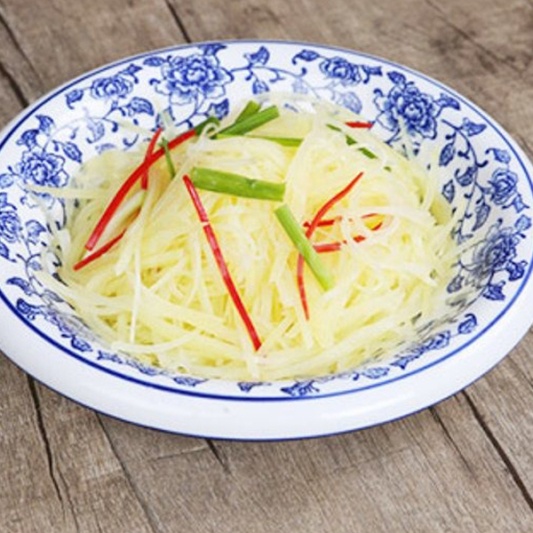Stir-Fried Sliced Potato with Vinegar