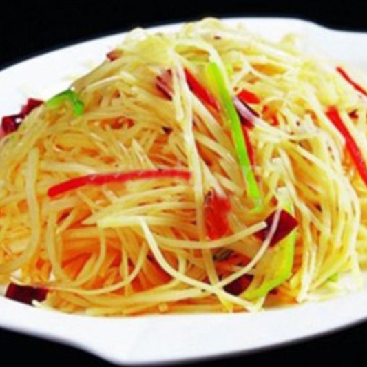 Spicy and Sour Sliced Potato