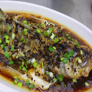 06. Black Bean Sauce Steamed Seabass 豉汁蒸鱸魚