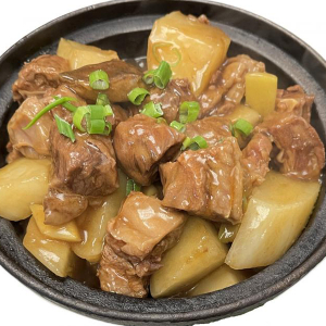 046. Braised Beef Brisket with Radish 蘿蔔牛腩煲