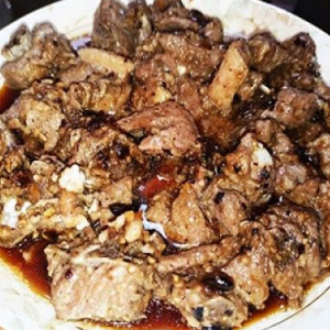 027. Steamed Spareribs with Black Bean Sauce 豉汁蒸排骨