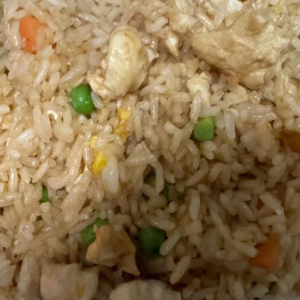 128. Chicken Fried Rice 雞炒飯