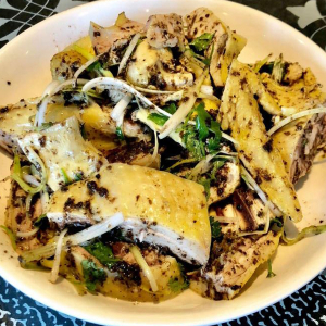 10. Black Truffle Marinated Free Range Chicken 黑松露撈雞 (H/半隻) 
