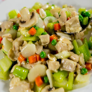 042. Chicken Chop Suey 雞雜碎