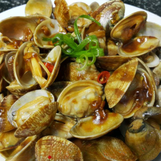 059. Pan-Fried Clams with Black Bean Sauce 豉汁炒蜆 
