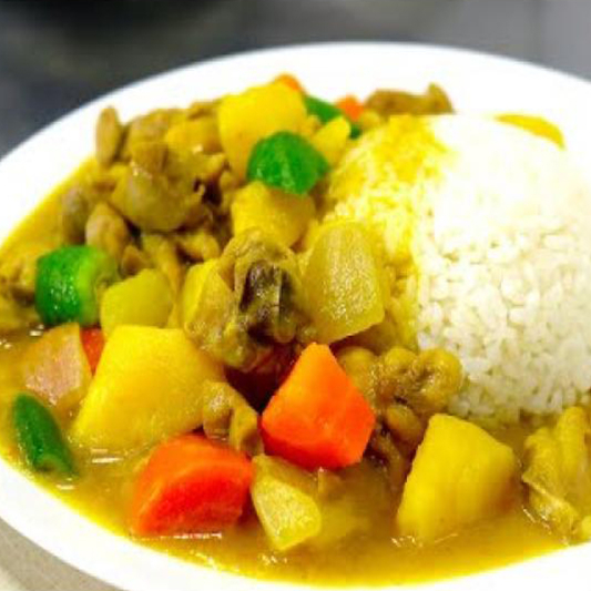 142. Curried Chicken on Rice 咖哩雞飯