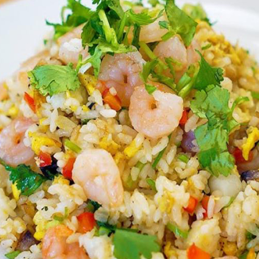 134. Seafood Fried Rice 海鮮炒飯