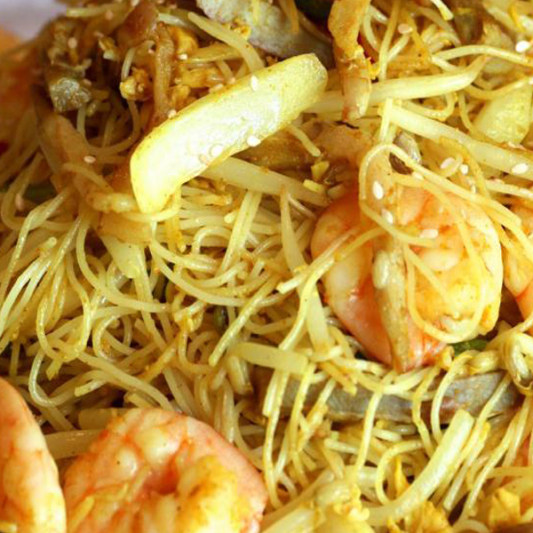 124. Singapore Style Fried Vermicelli 星州炒米