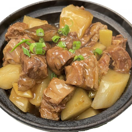 046. Braised Beef Brisket with Radish 蘿蔔牛腩煲