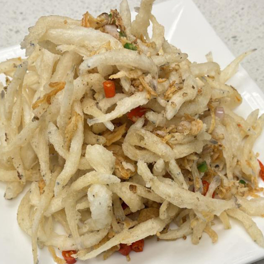 064. Deep-Fried Silver Fish with Pepper & Salt 椒鹽銀魚