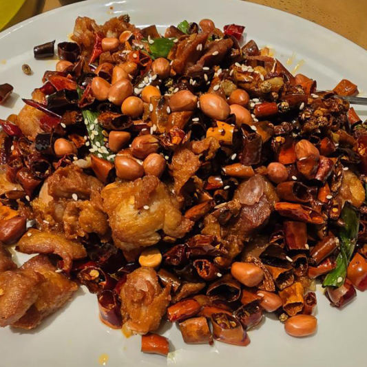 07. Hot & Spicy Szechuan Style Chicken 辣子雞