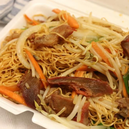 118. BBQ Pork Chow Mein 叉燒炒麵