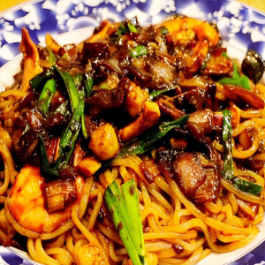 2. Seafood Tray Jjajangmyun