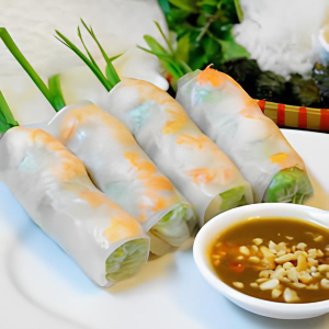 1. Summer Rolls with Shrimp & Pork - Goi Cuon Tom Thit 