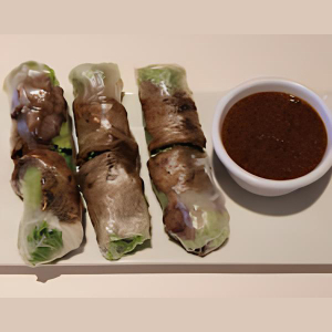 2. Summer Rolls with Grilled Pork - Goi Cuon Thit Nuong 