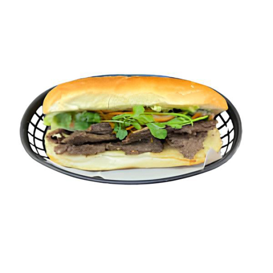 Grilled Beef Vietnamese Sandwich  - Banh Mi Bo