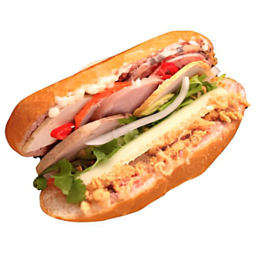 Classic Vietnamese Sandwich - Banh Mi Thit Dac Biet