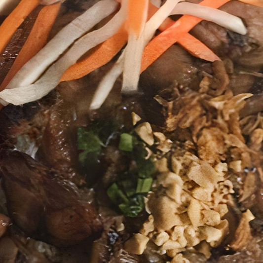 29. Grilled Beef & Spring Rolls - B&uacute;n Thit Nu&oacute;ng, Ch&agrave; Gi&ograve;