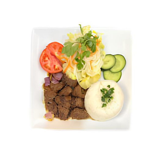 9. Shaking Beef Rice Plate - Com B&ograve; L&uacute;c L&auml;c