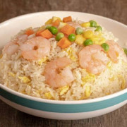 Fried Rice with Shrimp 鲜虾炒饭