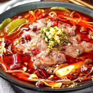 Szechwan-Style Boiling Beef Slices 麻辣水煮牛肉