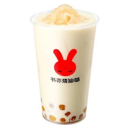 Longan & Camellia Milk Tea (500 ml) 龙眼山茶花