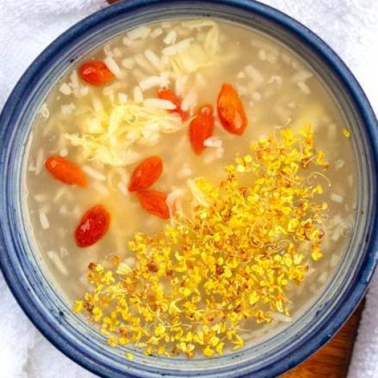 Rice Balls in Fermented Rice Wine 桂花酒酿丸子