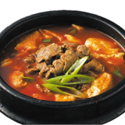 Beef Soft Tofu Soup / 소고기 순두부 / 牛肉嫩豆腐汤