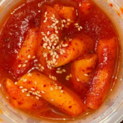 Spicy Rice Cake / 떡뽁이 / 韩式辣年糕条