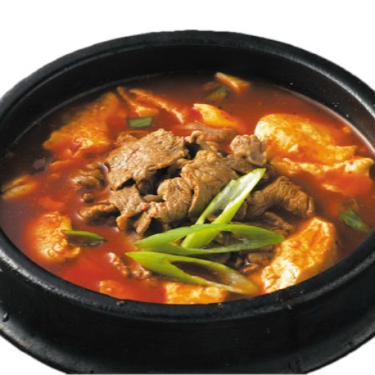 Beef Soft Tofu Soup / 소고기 순두부 / 牛肉嫩豆腐汤