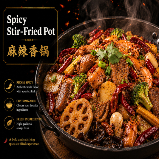 Spicy Stir-Fried Pot (1,5 lb) / 麻辣香锅